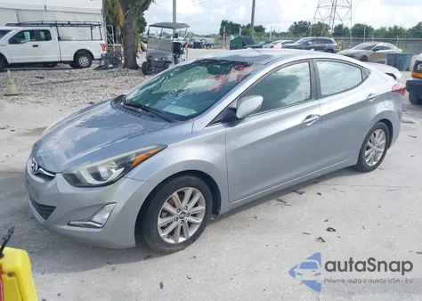2016 Hyundai Elantra Se z USA, uszkodzony, nr VIN 5NPDH4AE4GH667713